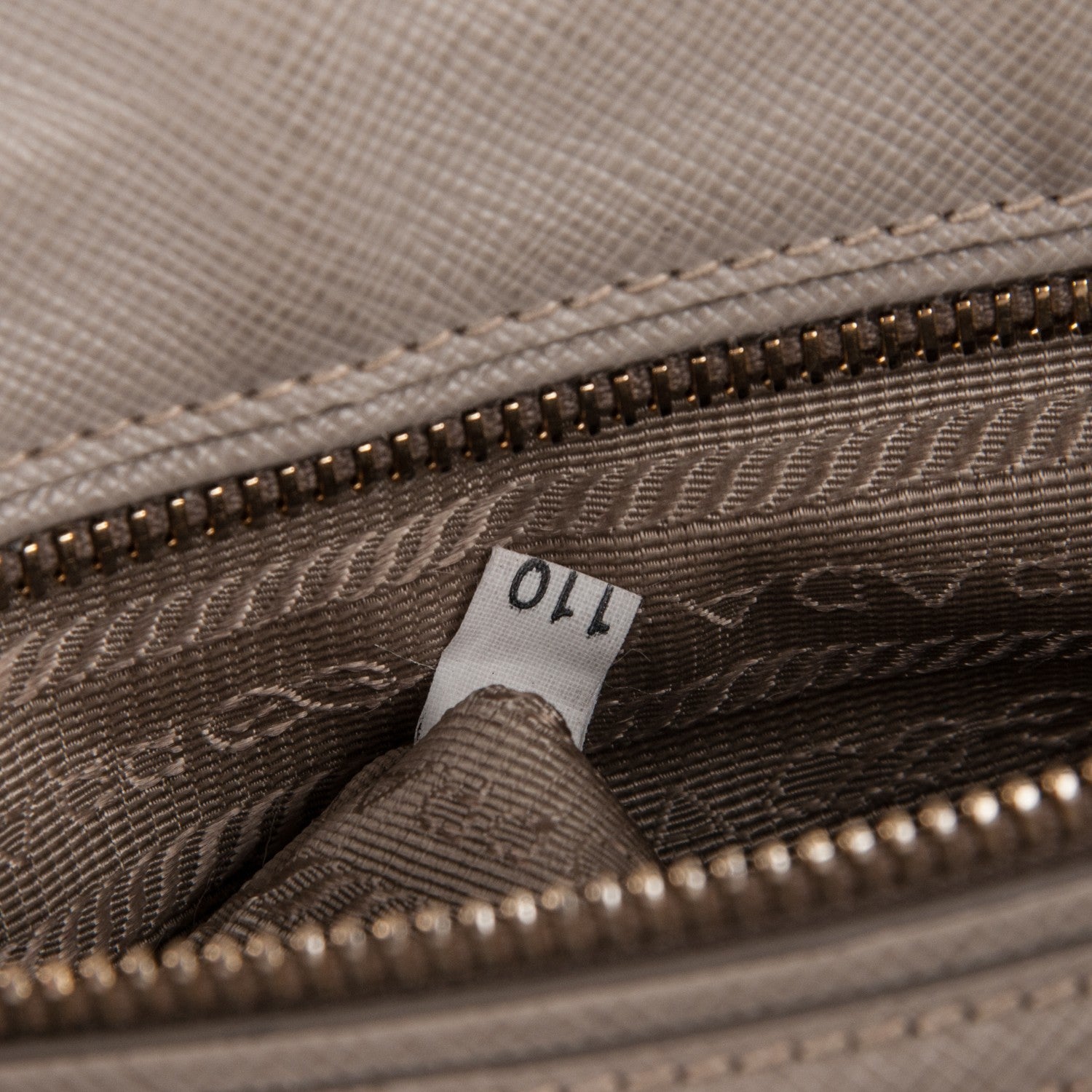 Prada Saffiano Medium Galleria Double Zip Tote Pomice 8 of 12