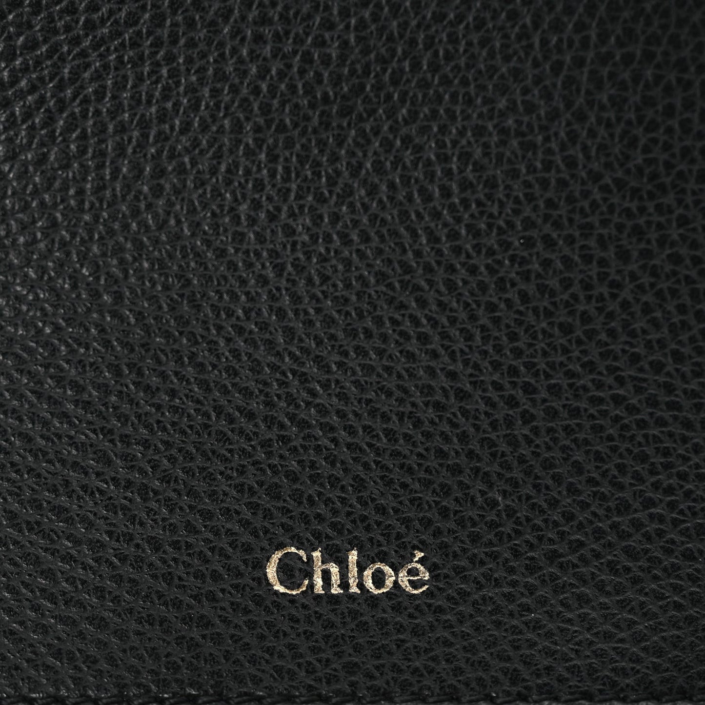 Smooth Grained Calfskin Aby Pouch Black