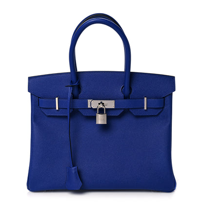 Hermes Epsom Birkin 30 Bleu Electrique 1 of 34