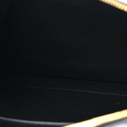 Bottega Veneta Nappa Intrecciato Medium Flat Zip Pouch Black 6 of 7
