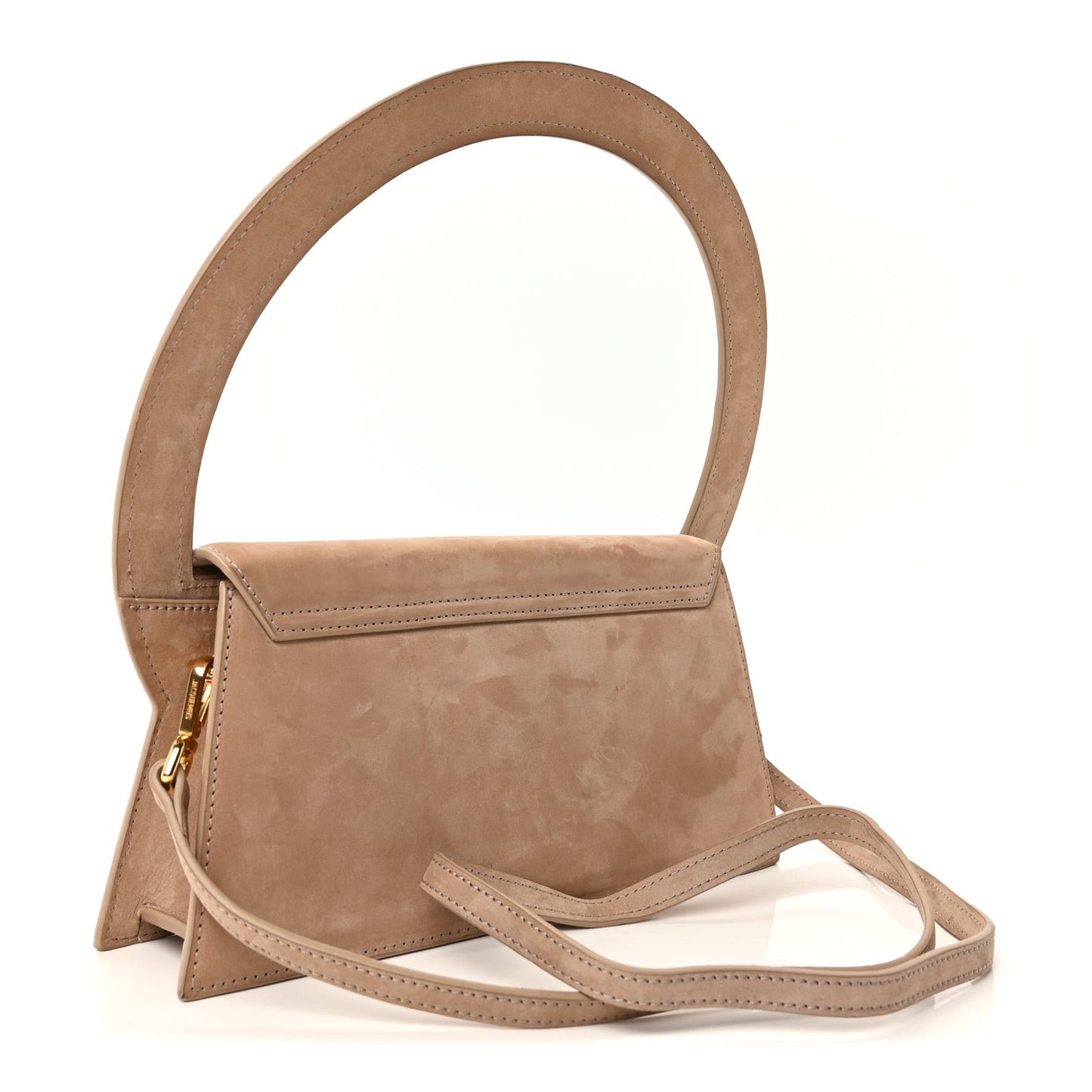 Nubuck Le Sac Rond Dark Beige