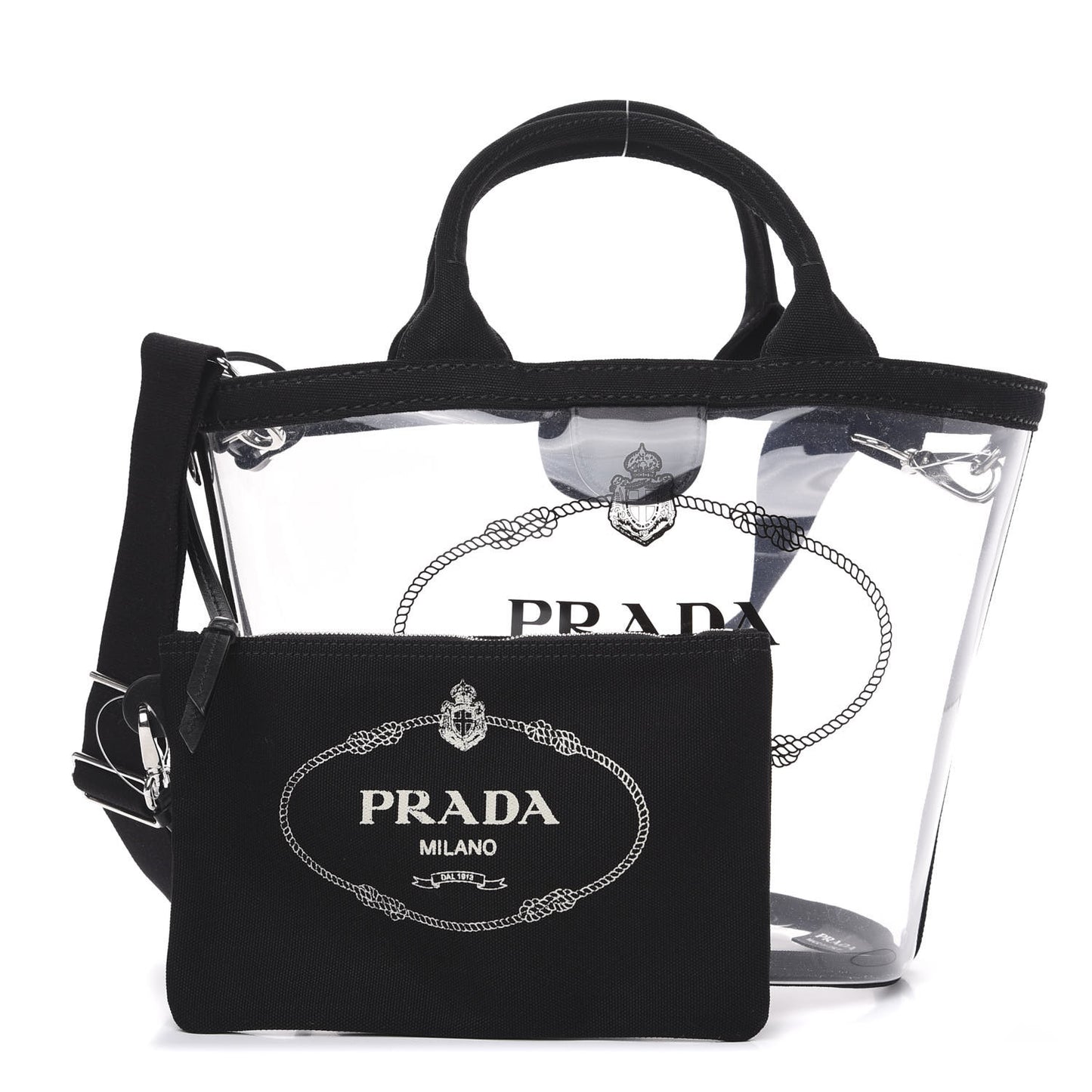 Plexiglass Canapa Small Shopper Tote Black