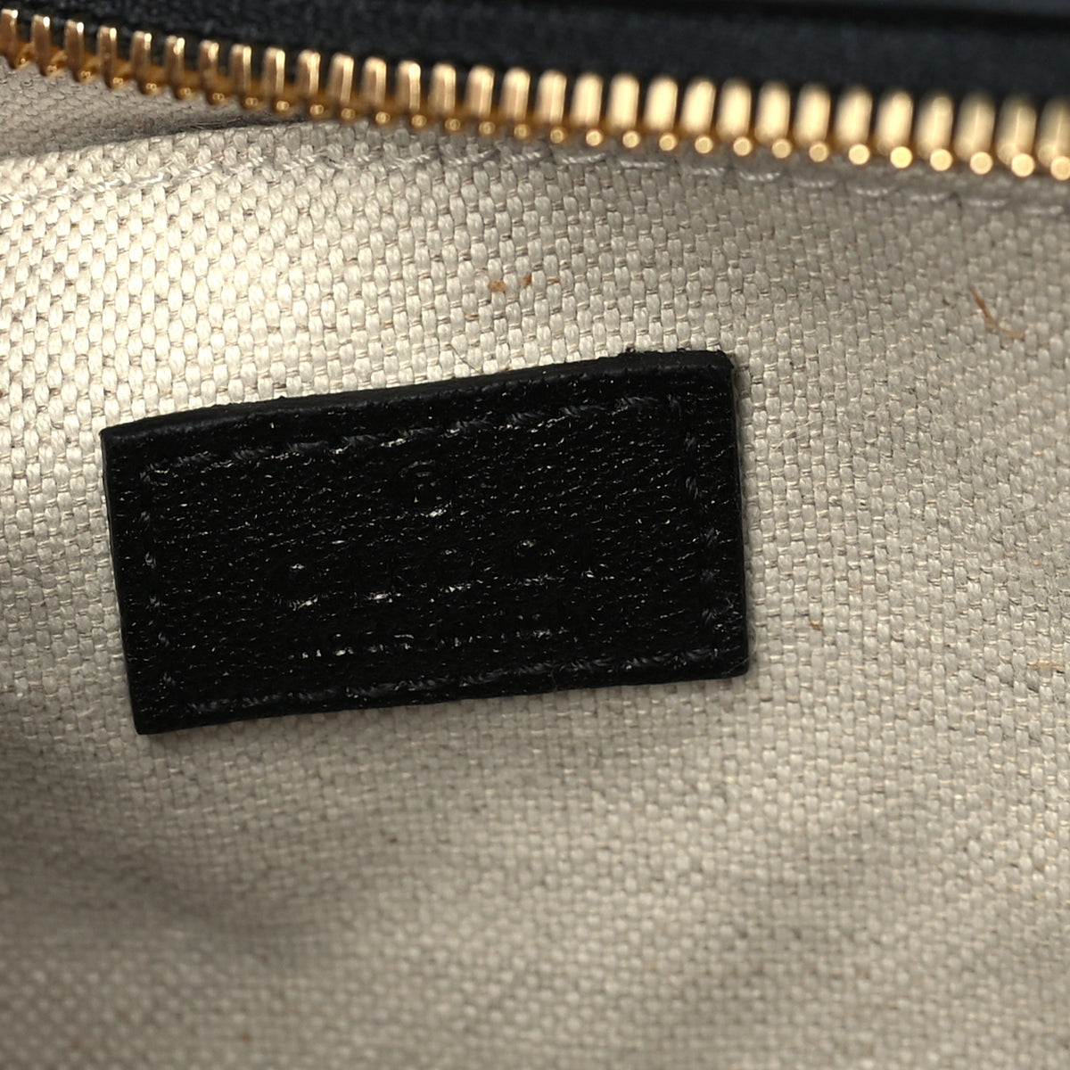 Gucci Sakai Be Green Calfskin Diagonal Stitched Small Blondie Shoulder Bag Black 5 of 8