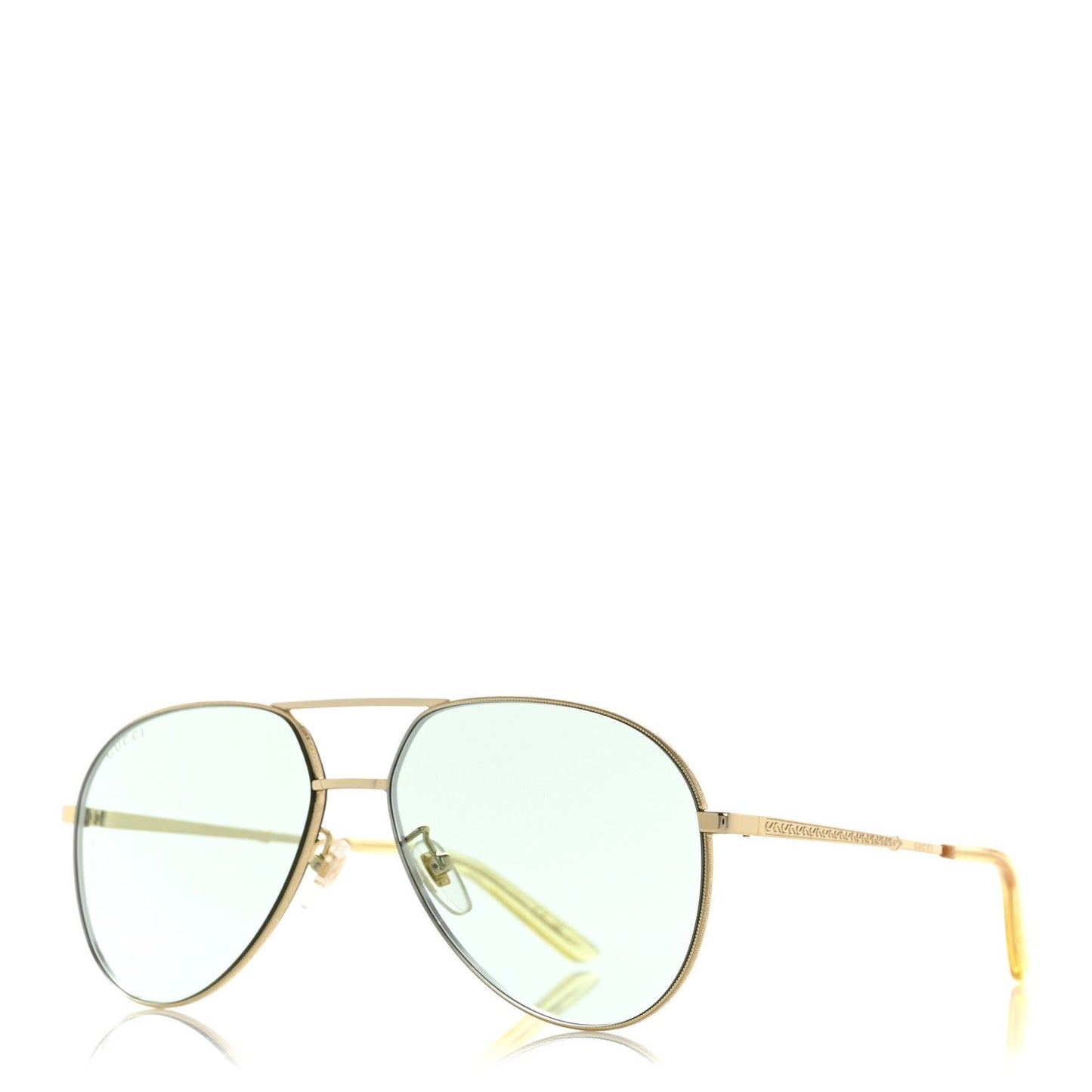 Metal Aviator Sunglasses GG0356S Gold