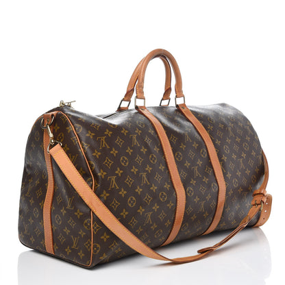 Louis Vuitton Monogram Keepall Bandouliere 55 3 of 10