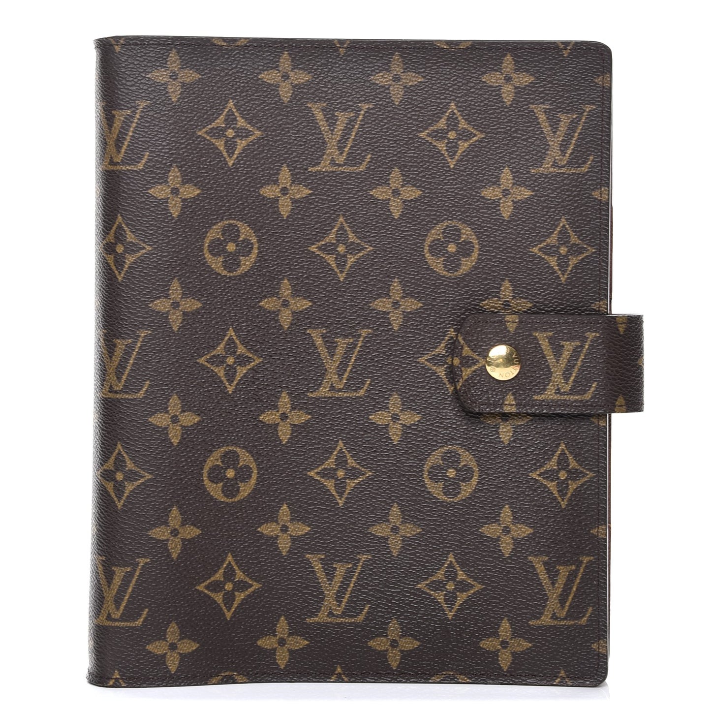 Monogram Large Ring Agenda Cover