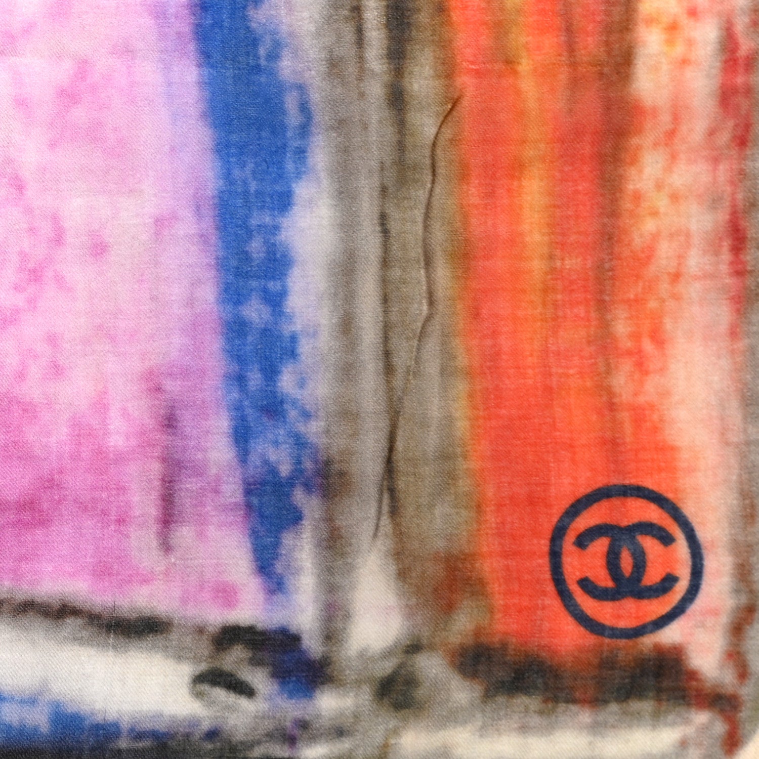 Chanel Cashmere No. 5 Scarf Multicolor 2 of 4