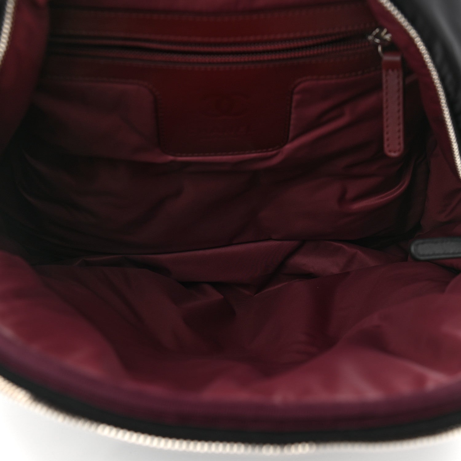 Chanel Nylon Quilted Coco Cocoon Backpack Black 4 of 8