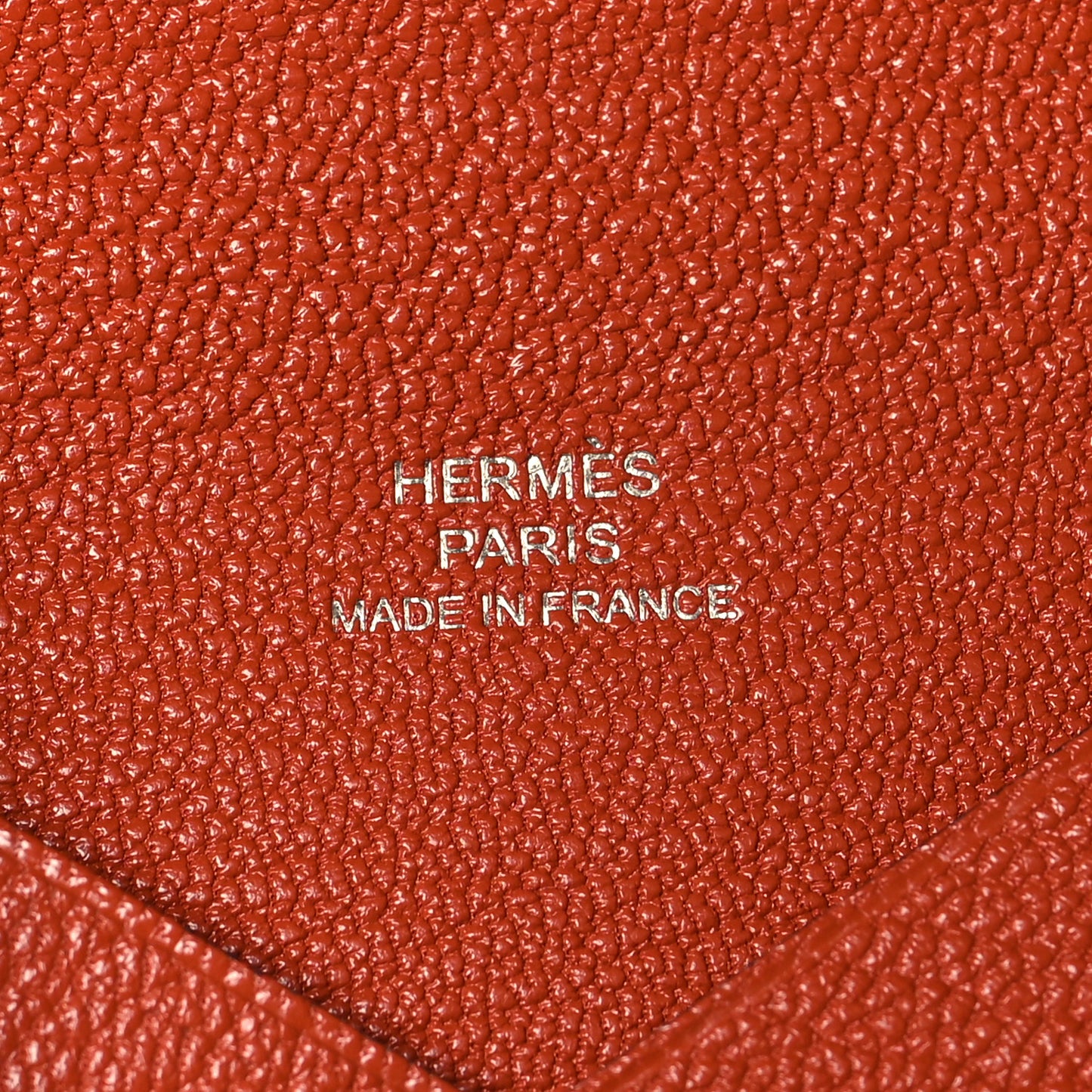 Chevre Mysore Calvi Card Case Cuivre