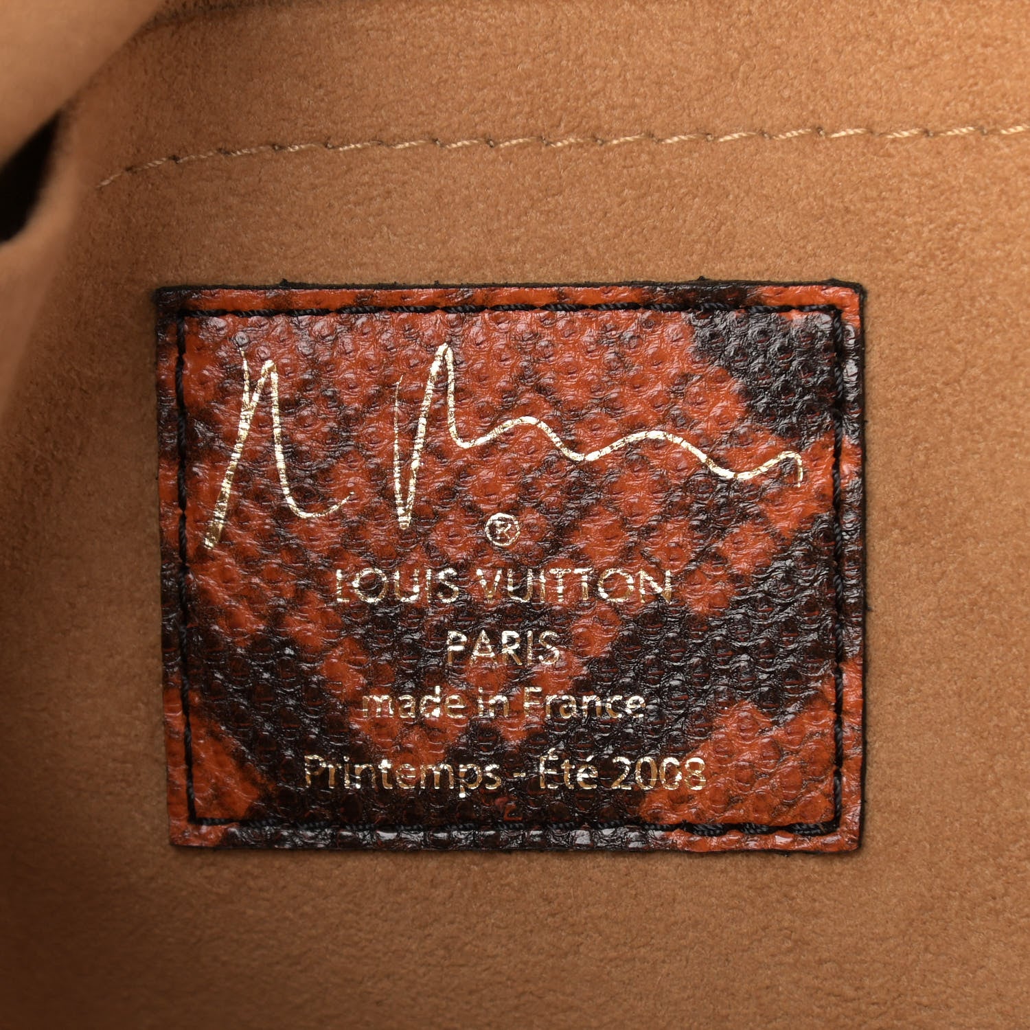 Louis Vuitton Monogram Karung Mancrazy Jokes Bag 7 of 10