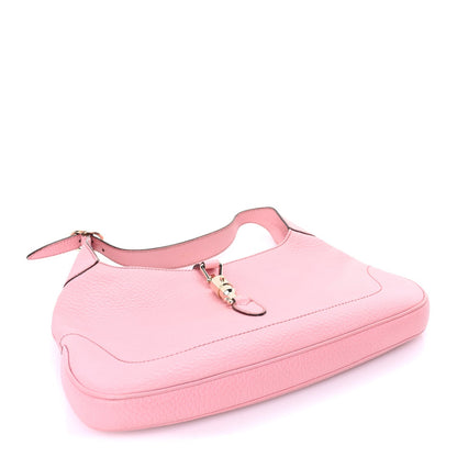 Gucci Soft Grained Calfskin Small Jackie O Hobo Pink 3 of 7