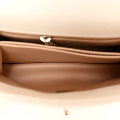 Chanel Caviar Quilted Mini Coco Handle Flap White 5 of 12