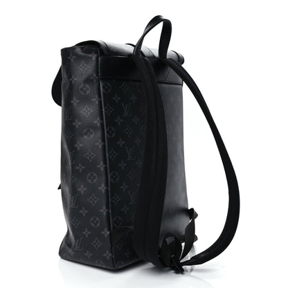 Louis Vuitton Monogram Eclipse Saumur Backpack 2 of 9