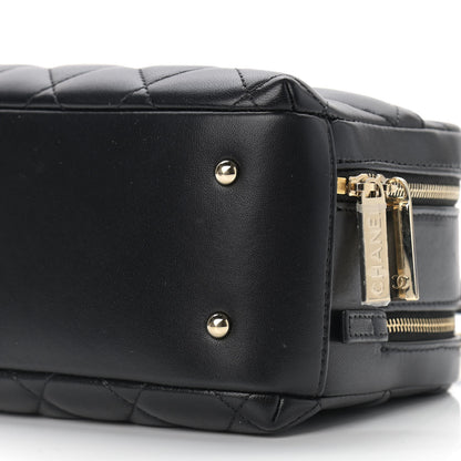 Chanel Lambskin Quilted Small Trendy CC Bowling Bag Black 9 of 10