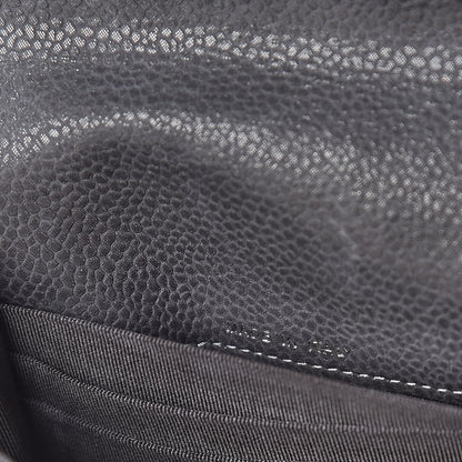 Chanel Iridescent Caviar Quilted Large Flap Wallet Grey 7 of 14