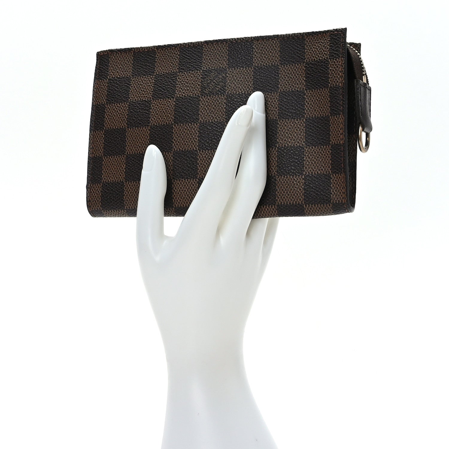 Louis Vuitton Damier Ebene Marais Bucket Pouch 2 of 9