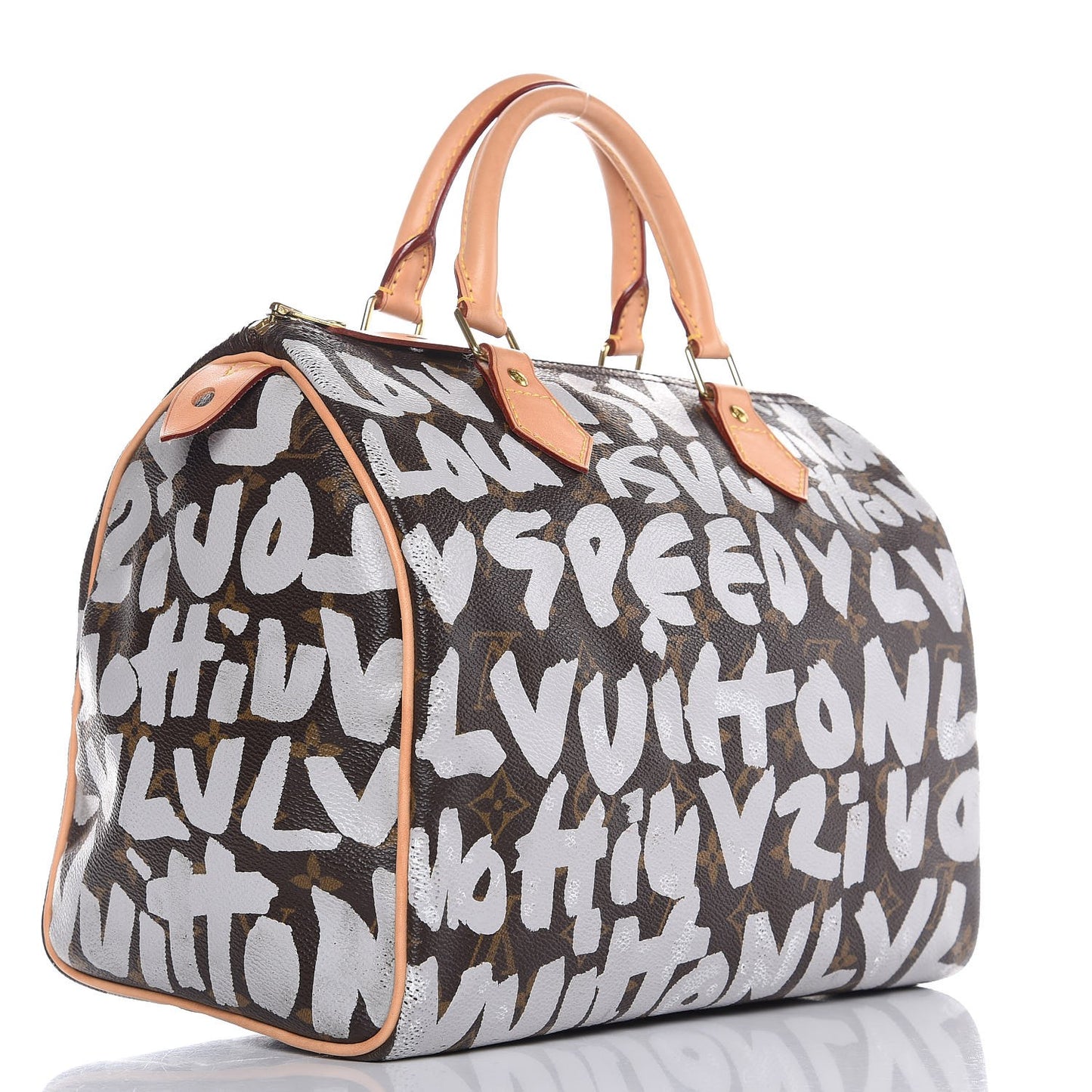 Monogram Graffiti Speedy 30 Silver