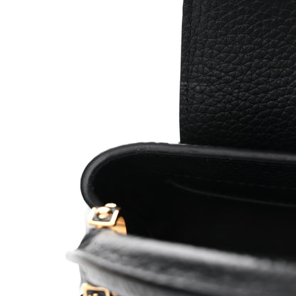 Louis Vuitton Taurillon Mini Capucines Black 10 of 13