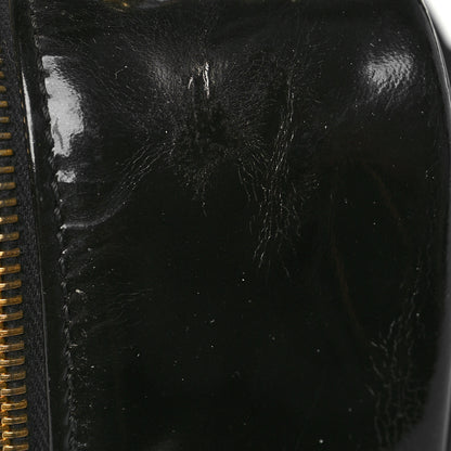 Chanel Patent CC Vanity Cosmetic Case Black 11 of 11