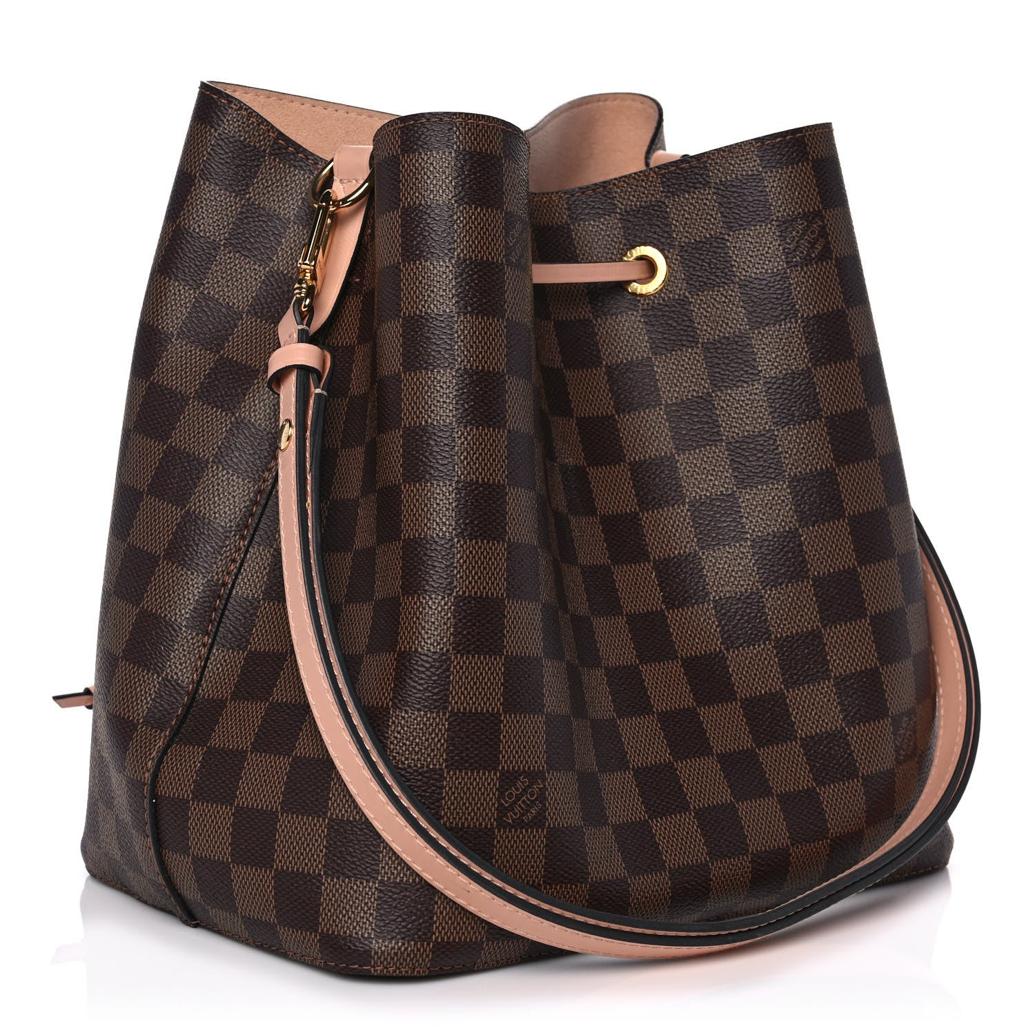 Louis Vuitton Damier Ebene Neonoe MM Venus Pink 3 of 9