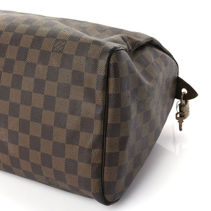 Louis Vuitton Damier Ebene Speedy 30 8 of 8