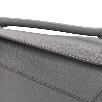 Loewe Soft Grained Calfskin Mini Puzzle Edge Bag Pearl Grey 6 of 8