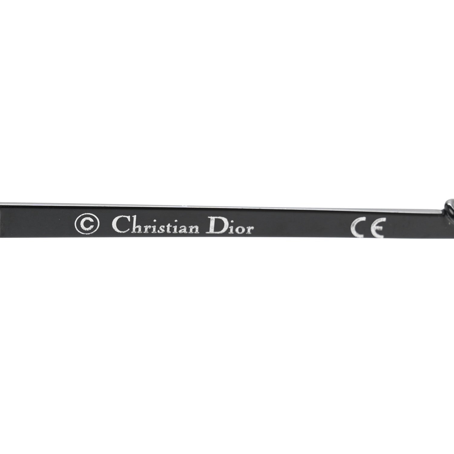 Christian Dior Sculpt Cat Eye Sunglasses Black Blue 5 of 7