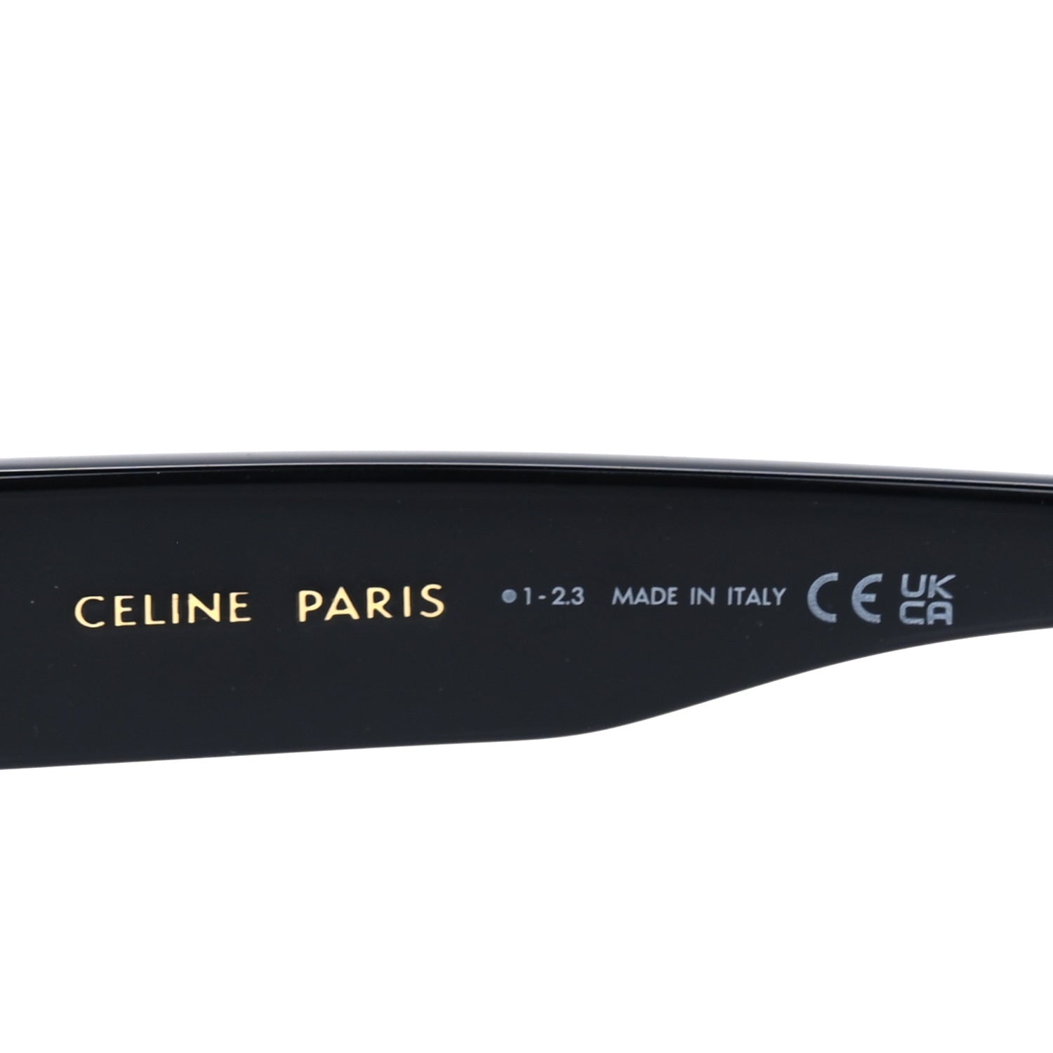Celine Acetate Triomphe Sunglasses CL40209U Black 6 of 7