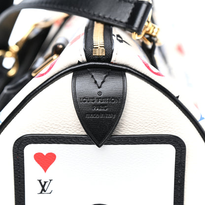 Louis Vuitton Game On Speedy Bandouliere 25 White 6 of 12