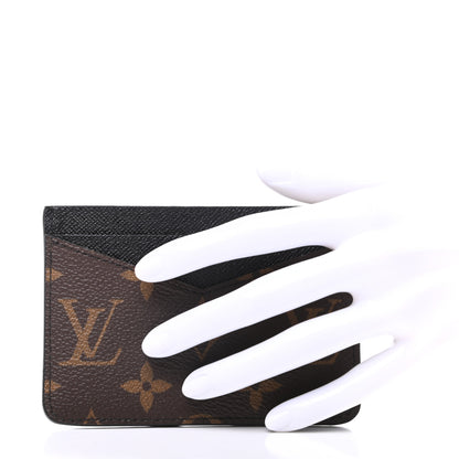 Louis Vuitton Monogram Macassar Neo Porte-Cartes Card Holder 2 of 7