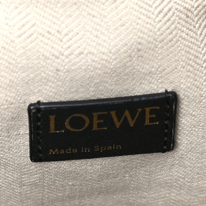 Loewe Jacquard Anagram Calfskin Large Cubi Bag Ecru Black 5 of 7