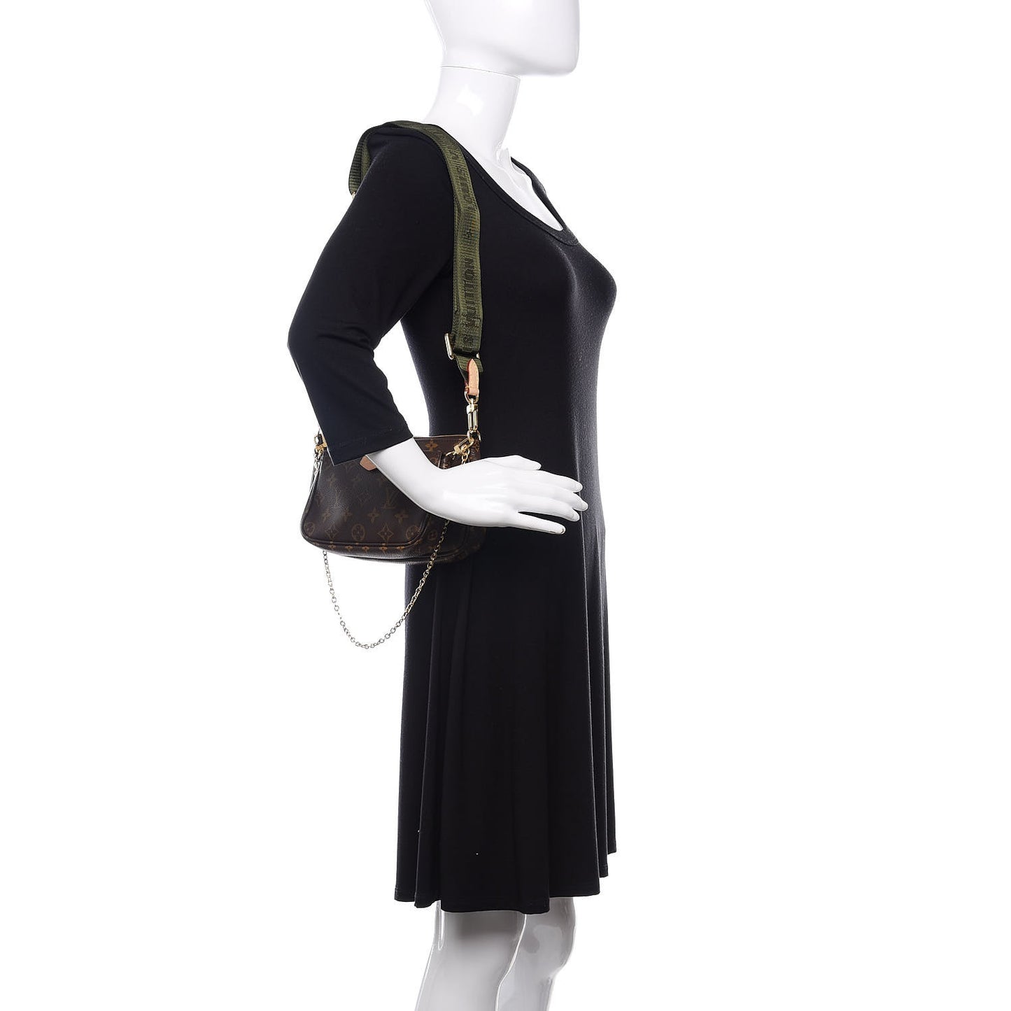 Monogram Multi Pochette Accessories Kaki