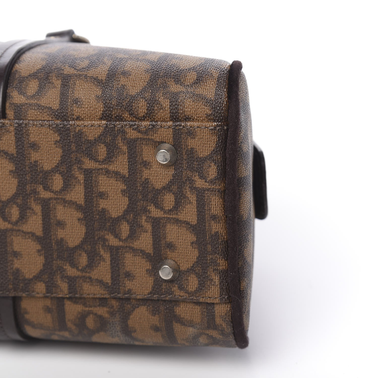 Christian Dior Monogram Romantique Shoulder Bag Brown 12 of 12