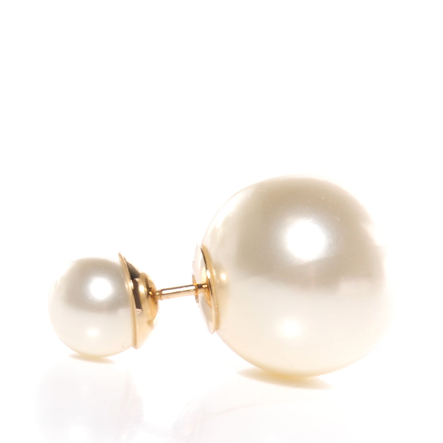 Mise En Dior Tribal Earrings Cream