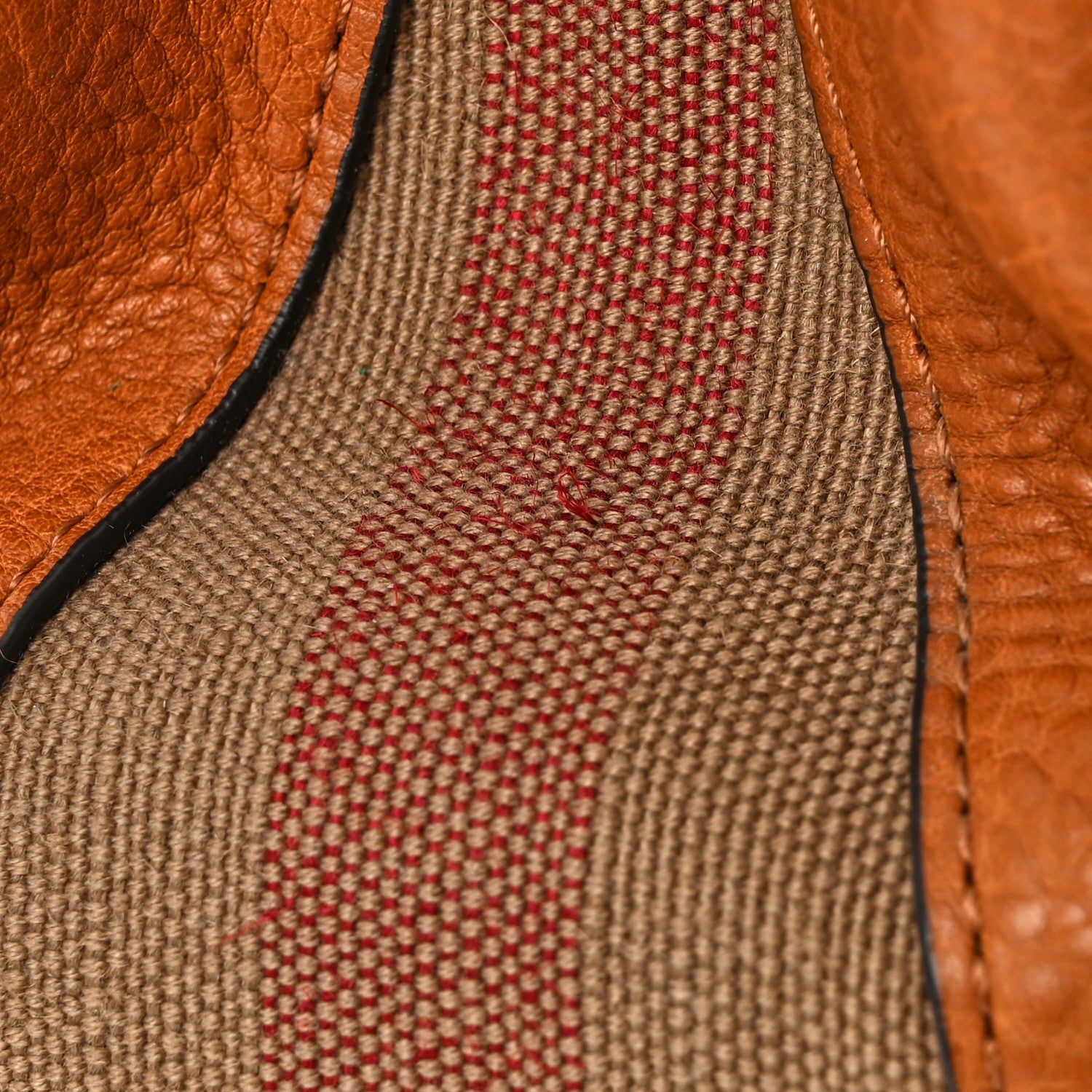 Burberry Grainy Calfskin House Check Small Maidstone Saddle Brown 22 of 24