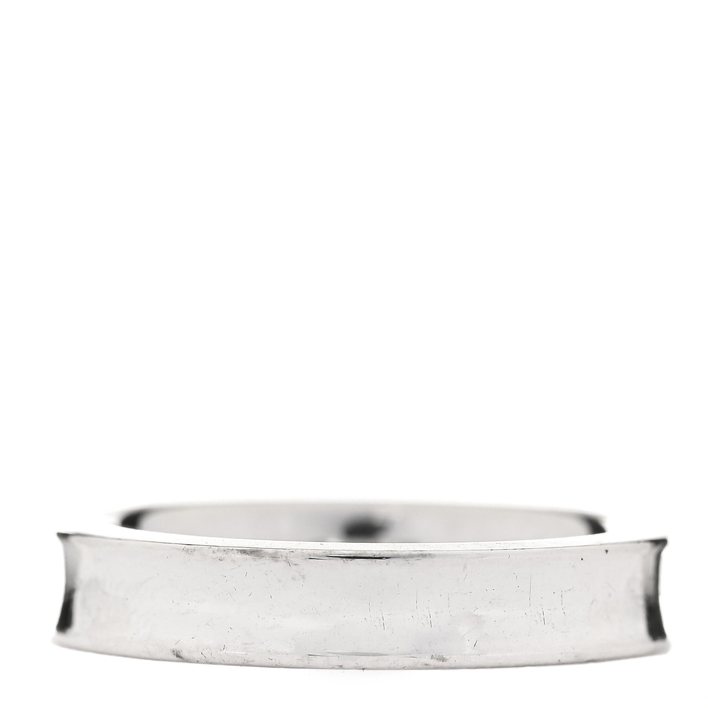 Sterling Silver Narrow 1837 Band Ring 50 5.25