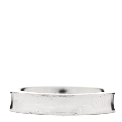 Tiffany Sterling Silver Narrow 1837 Band Ring 50 5.25 3 of 4