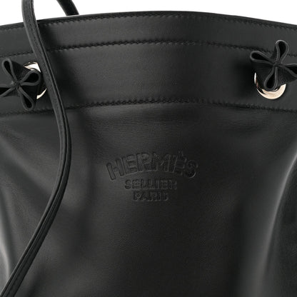 Hermes Milo Lambskin Swift Mini Aline Black 7 of 7