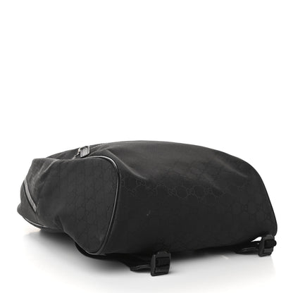 Gucci Nylon Monogram Slim Backpack Black 4 of 11