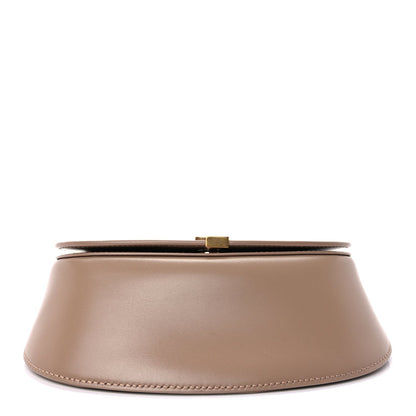 Saint Laurent Box Calfskin Mini Voltaire Top Handle Bag  Dark Toffee 3 of 8