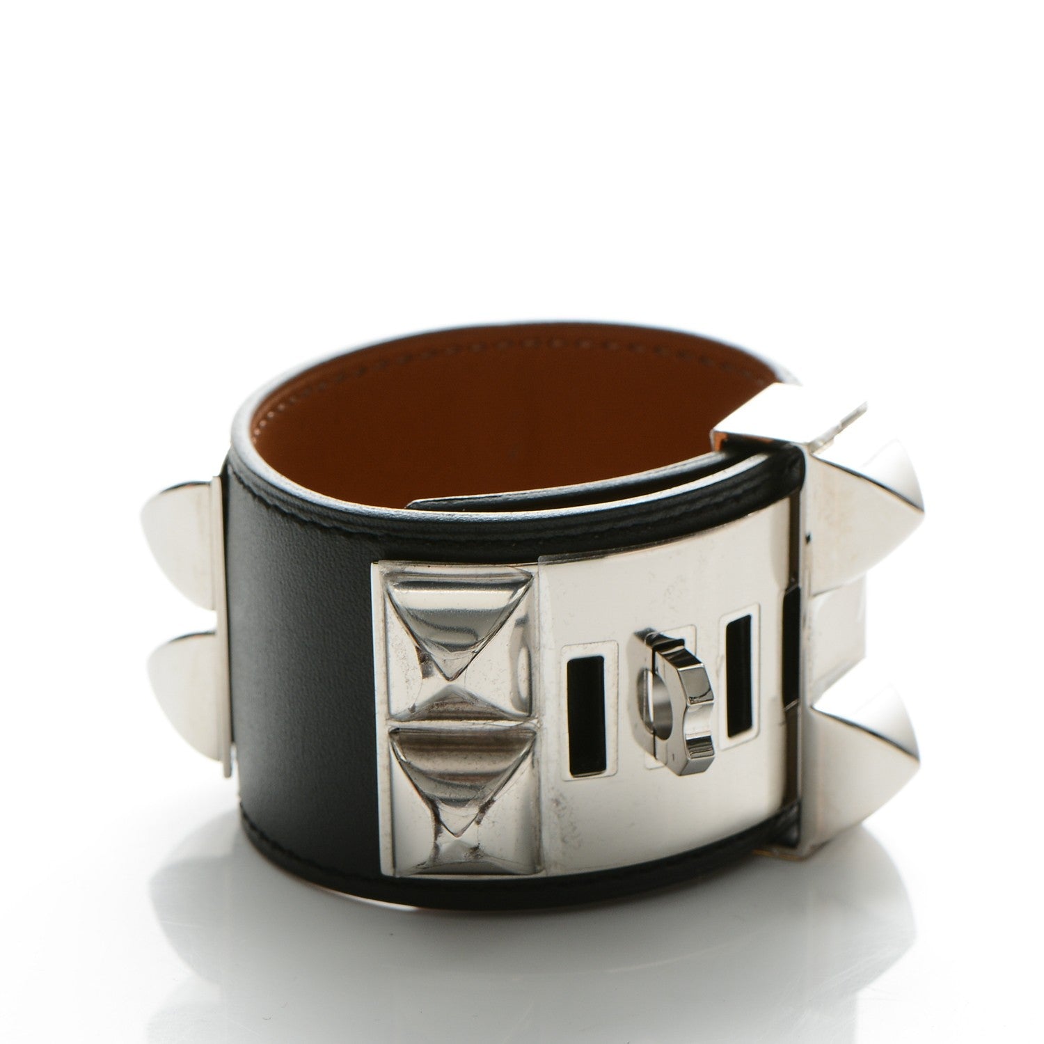 Hermes Chamonix Collier de Chien CDC Bracelet S Black 3 of 6