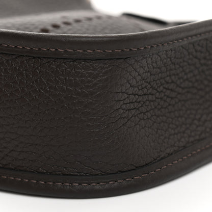 Hermes Taurillon Clemence Evelyne TPM Chocolate 18 of 21