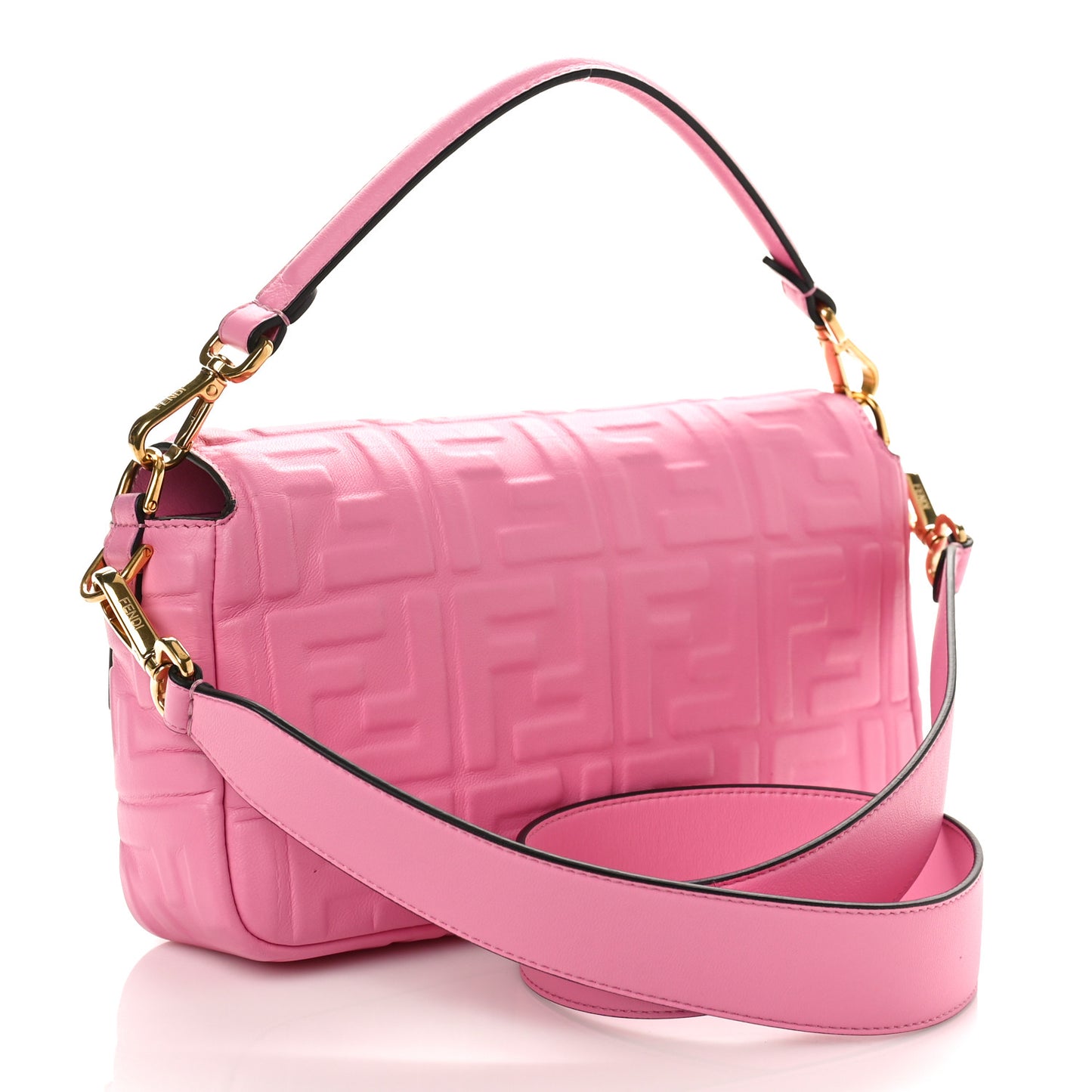 Nappa FF 1974 Embossed Baguette Lollypop