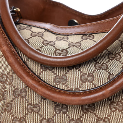 Gucci Monogram Large Sukey Tote Brown 15 of 27