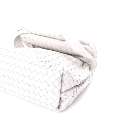 Bottega Veneta Nappa Intrecciato The Fold Crossbody  White 7 of 7