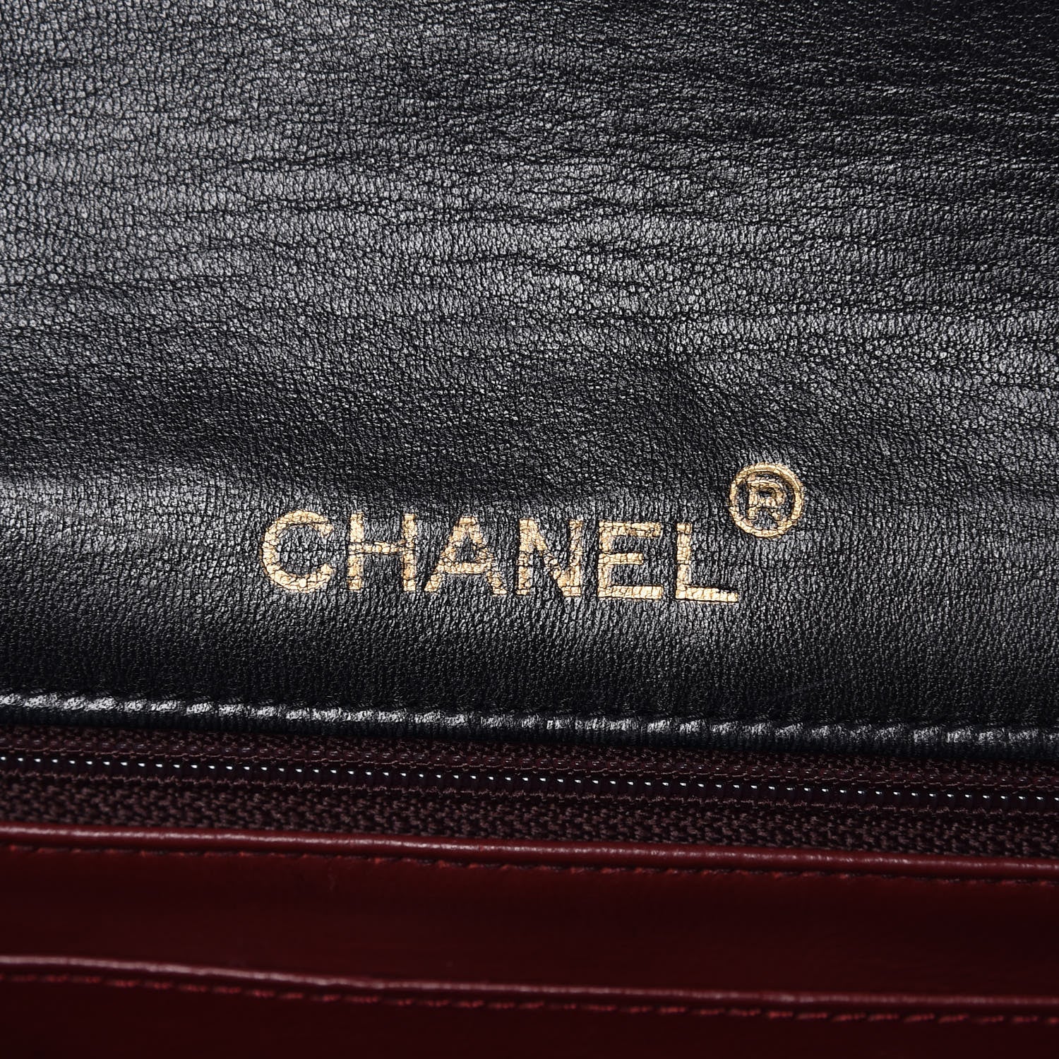 Chanel Lambskin Quilted Mini Square Flap Black 6 of 10