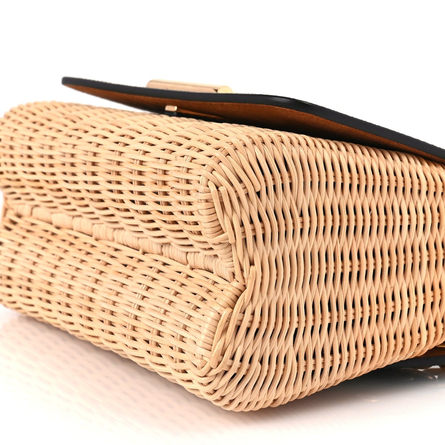 Monogram Wicker Twist Shoulder Bag PM