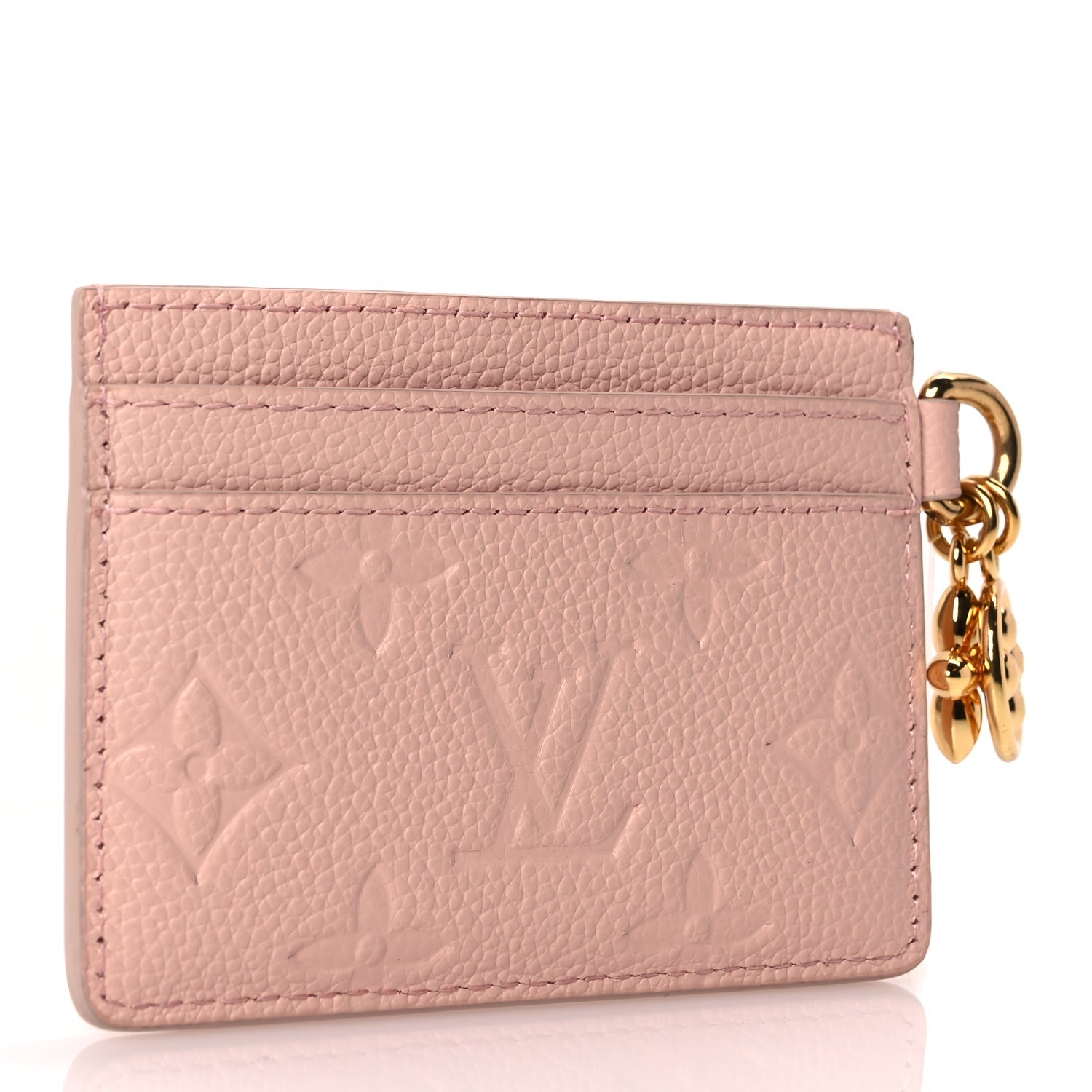Louis Vuitton Empreinte Monogram LV Charms Card Holder Pink Opale 2 of 6