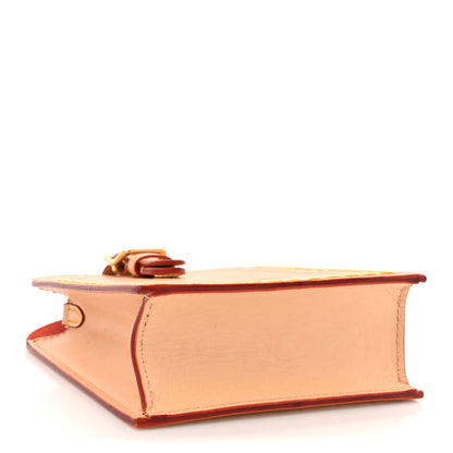 Louis Vuitton Name Tag XL Clutch Beige 4 of 14