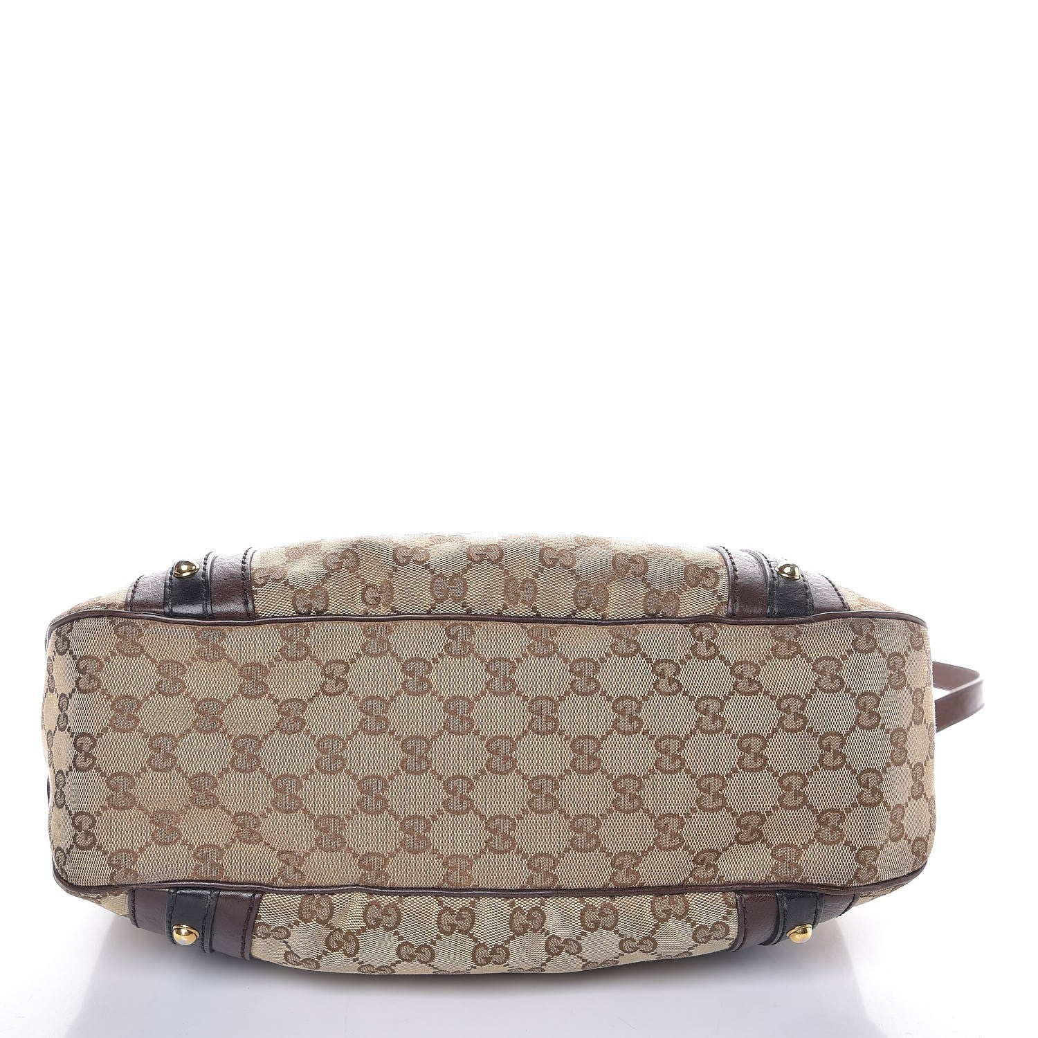 Gucci Monogram Interlocking G Tote Dark Brown 16 of 16